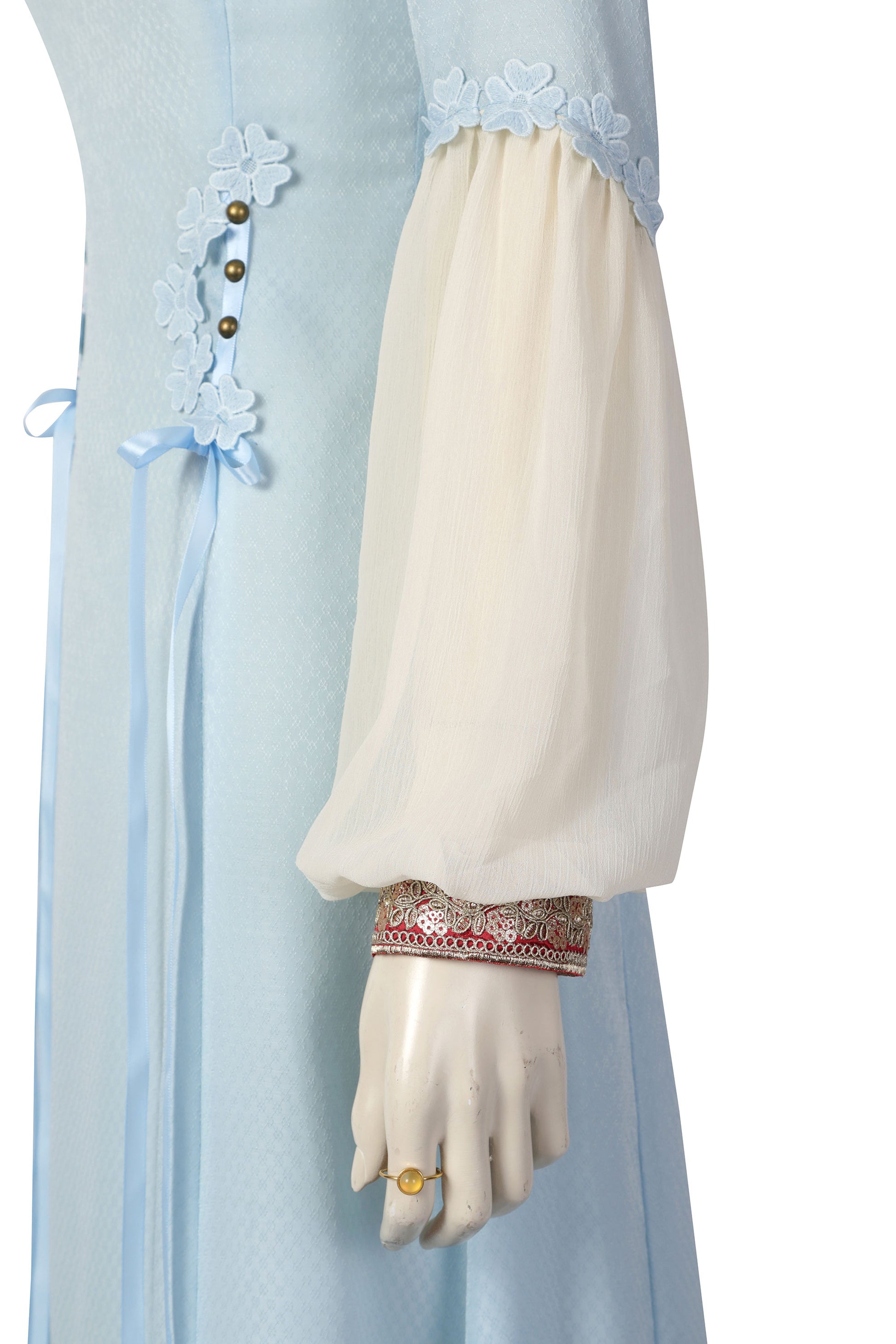 Costume de Cosplay Robe Bleue d'Alicent Hightower