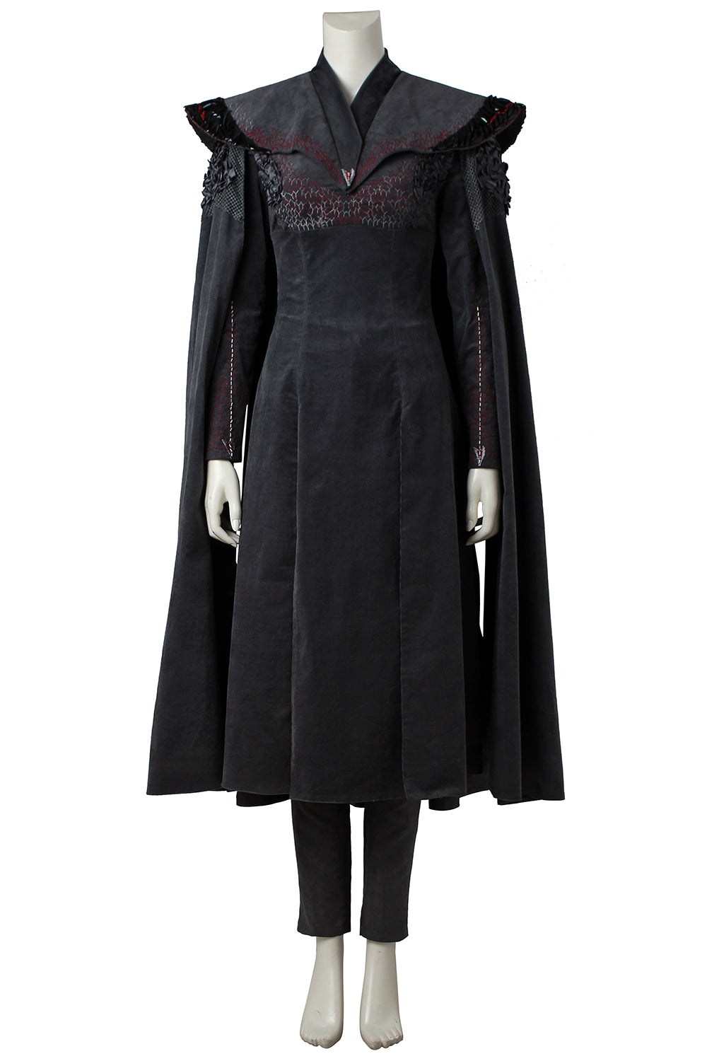 Costume Cosplay de Daenerys Targaryen Robe Noire