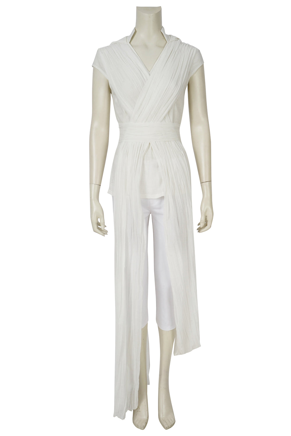 Costume de Cosplay de Rey Skywalker Tenue Blanche