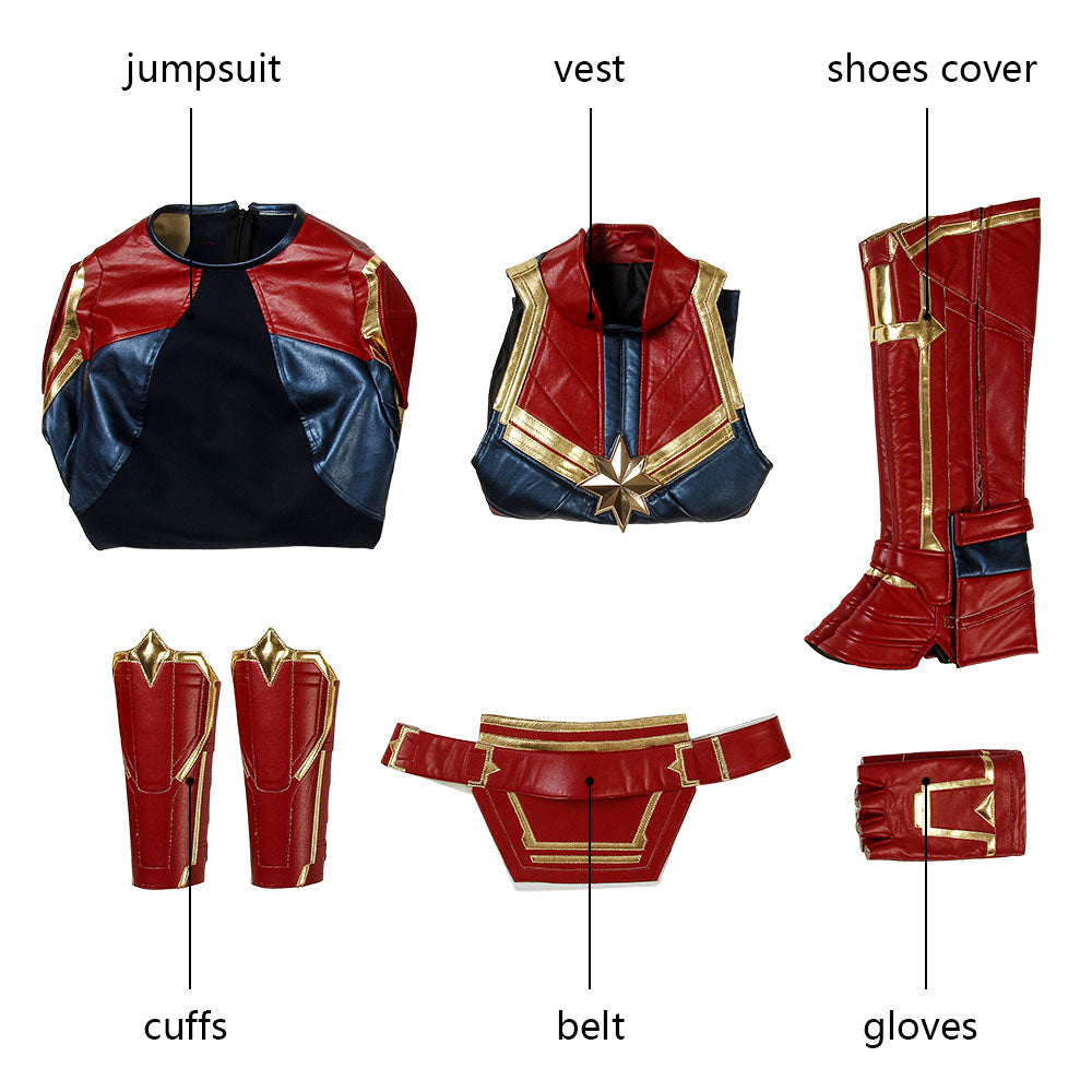 Costume de Cosplay Tenue de Carol Danvers