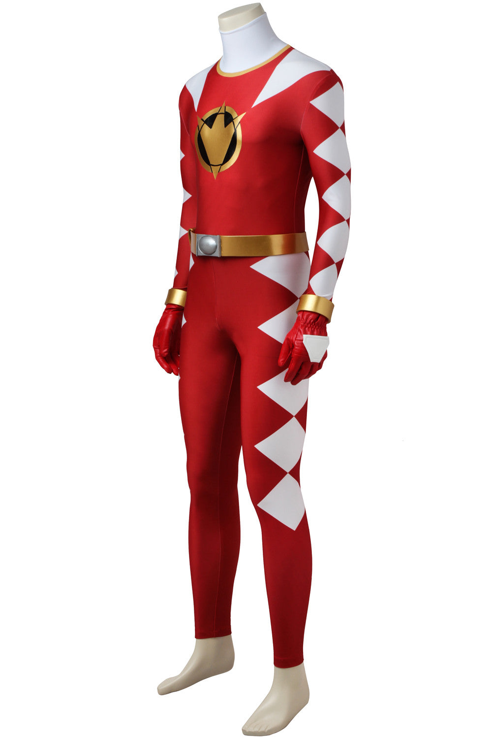 Costume Cosplay Du Ranger Rouge Power Rangers Dino Force