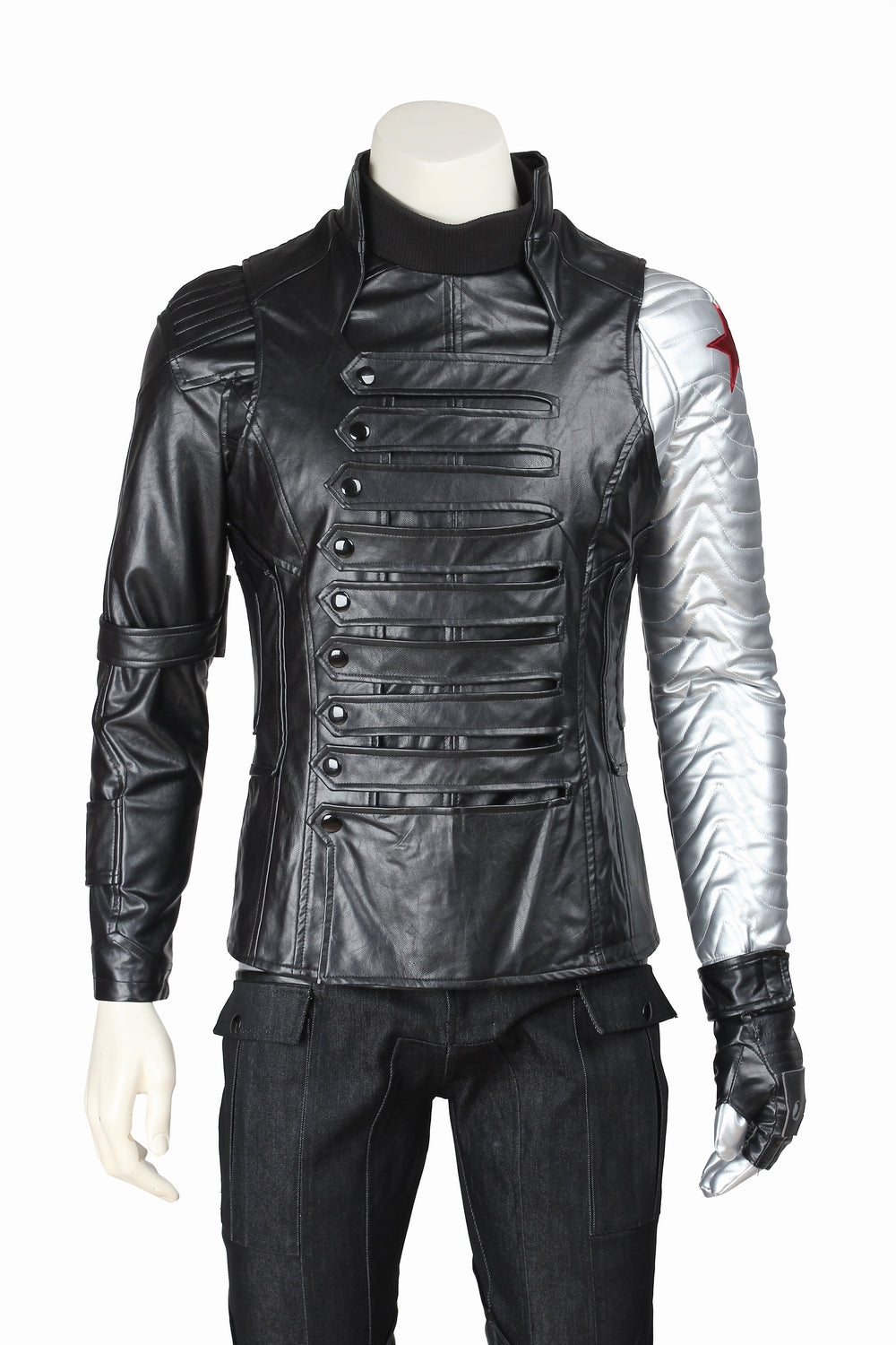 Captain America Costume Cosplay De Bucky