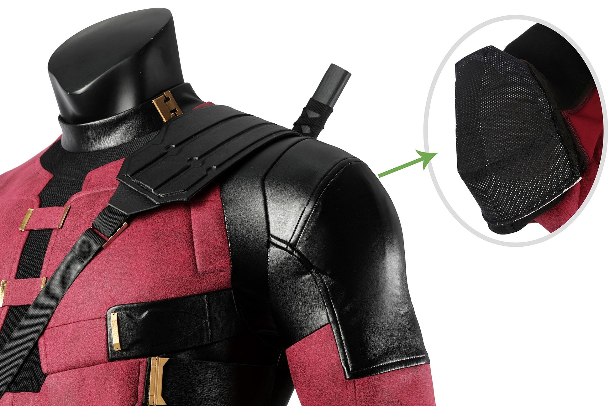 Costume de Cosplay Rouge de Wade Wilson
