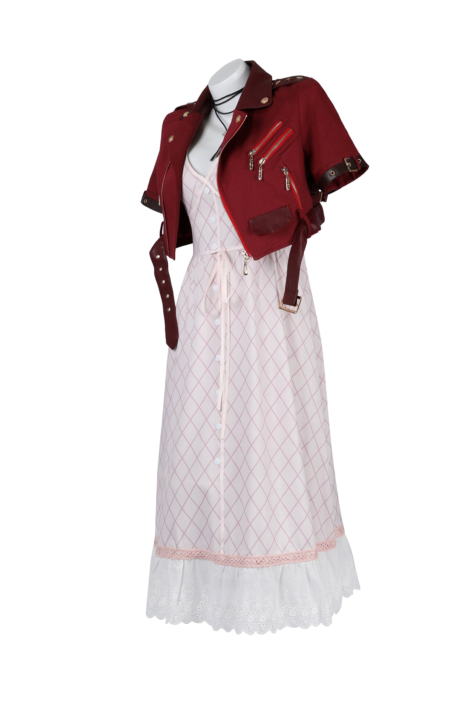 Costume de Cosplay d'Aerith Gainsborough