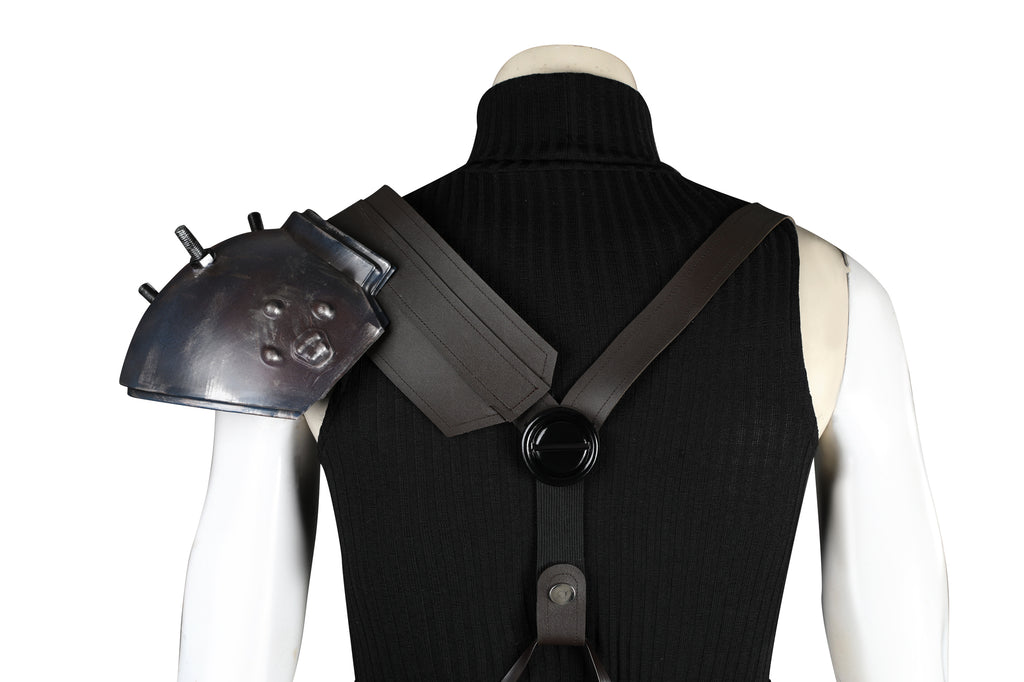 Costume de Cosplay de Cloud Strife Version Épaulette Unique
