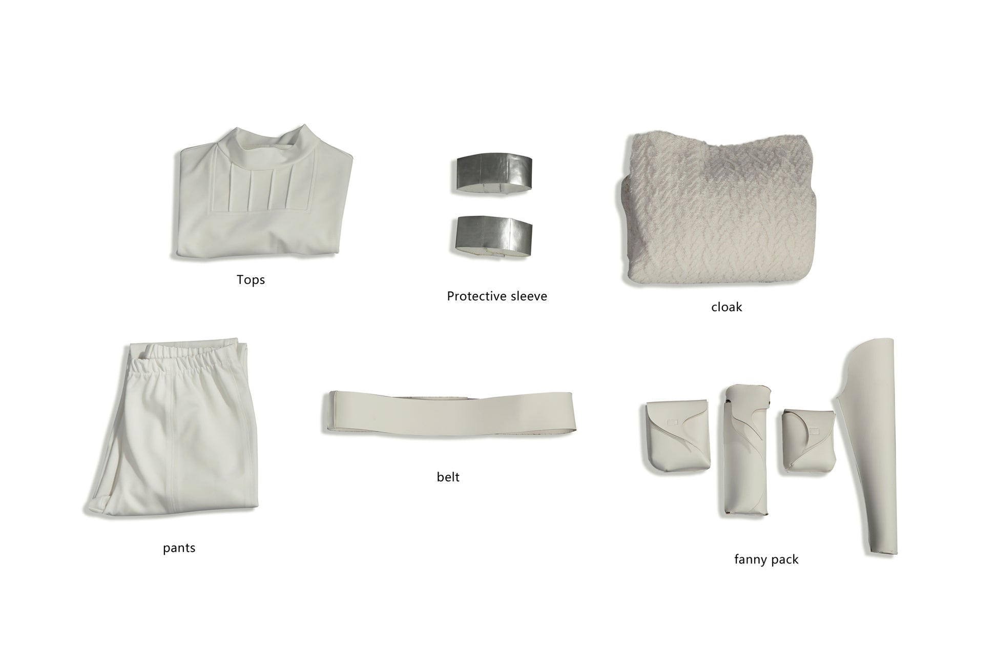 Costume de Cosplay Padmé Amidala Tenue Blanche