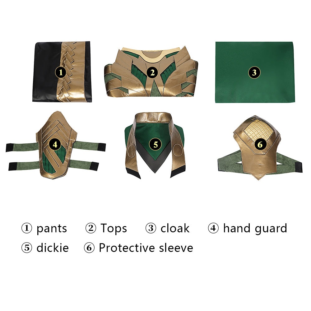 Costume de Cosplay d'Armure de Lo ki
