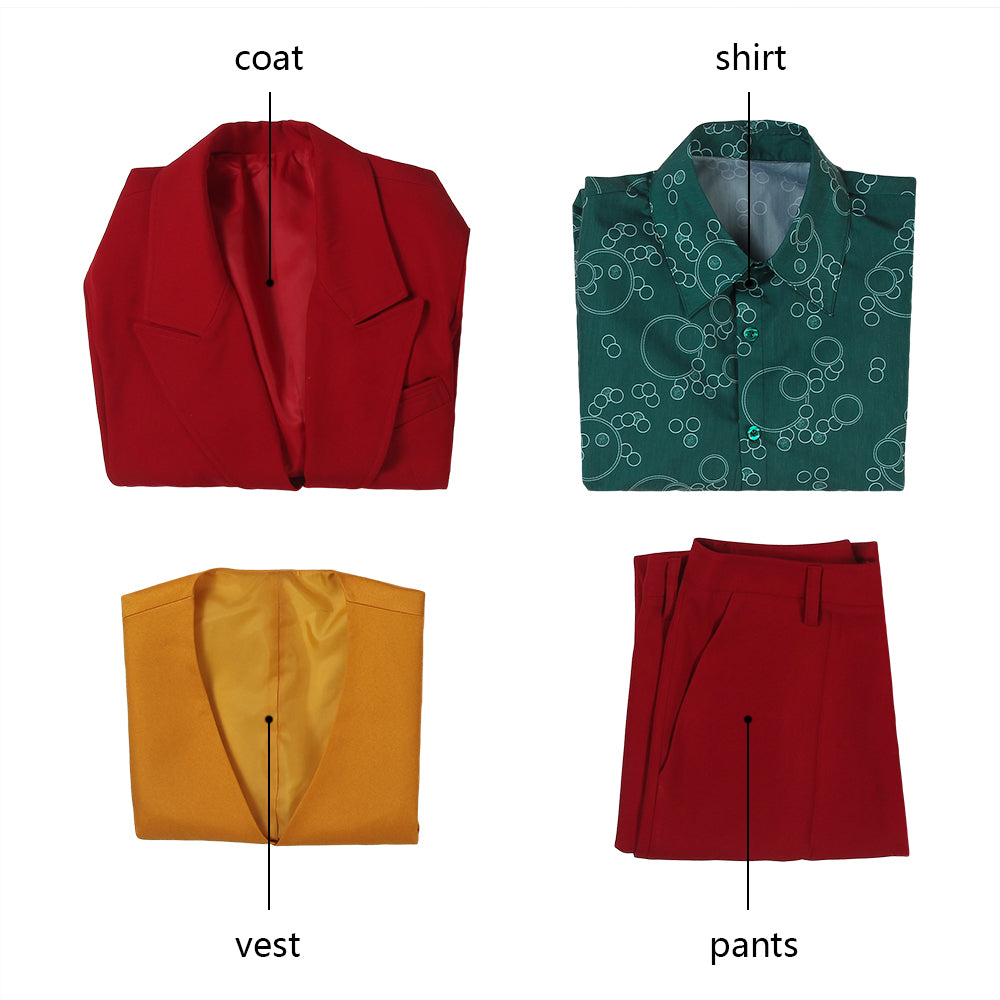 Costume de Cosplay Costume Rouge d'Arthur Fleck
