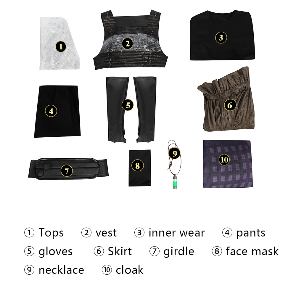 Costume de Cosplay de Mae