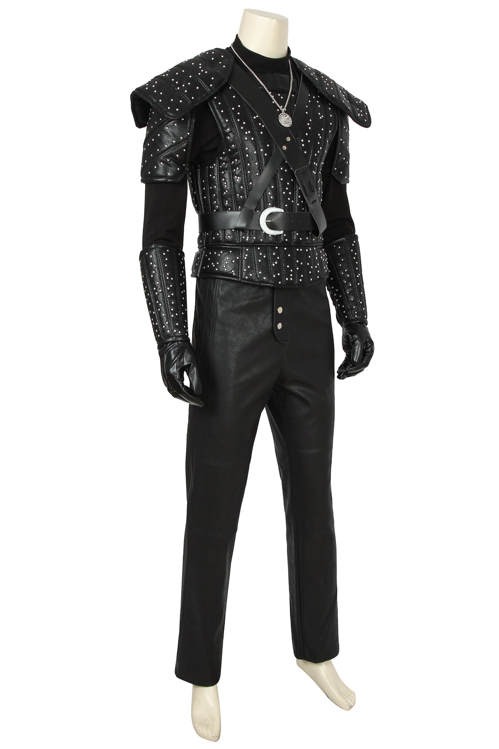 Costume de Cosplay de Geralt de Riv Tenue Noire