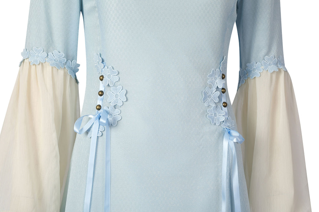 Costume de Cosplay Robe Bleue d'Alicent Hightower