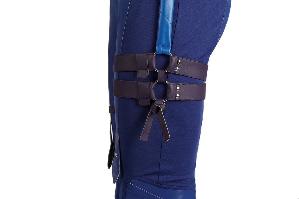Costume de cosplay Kitana Tenue bleue
