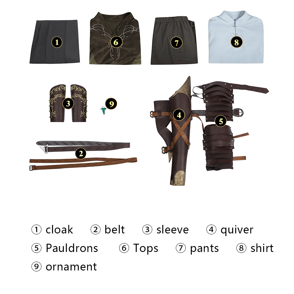 Costume de Cosplay de Legolas