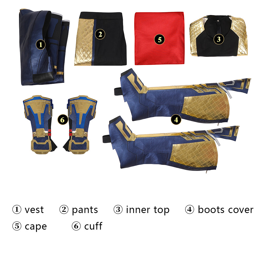 Costume Cosplay Thor Tenue Complète Du Dieu Du Tonnerre