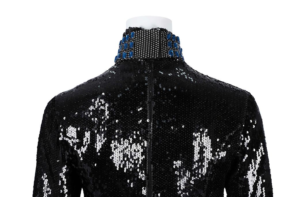 Costume de Cosplay de Reine en Robe Noire