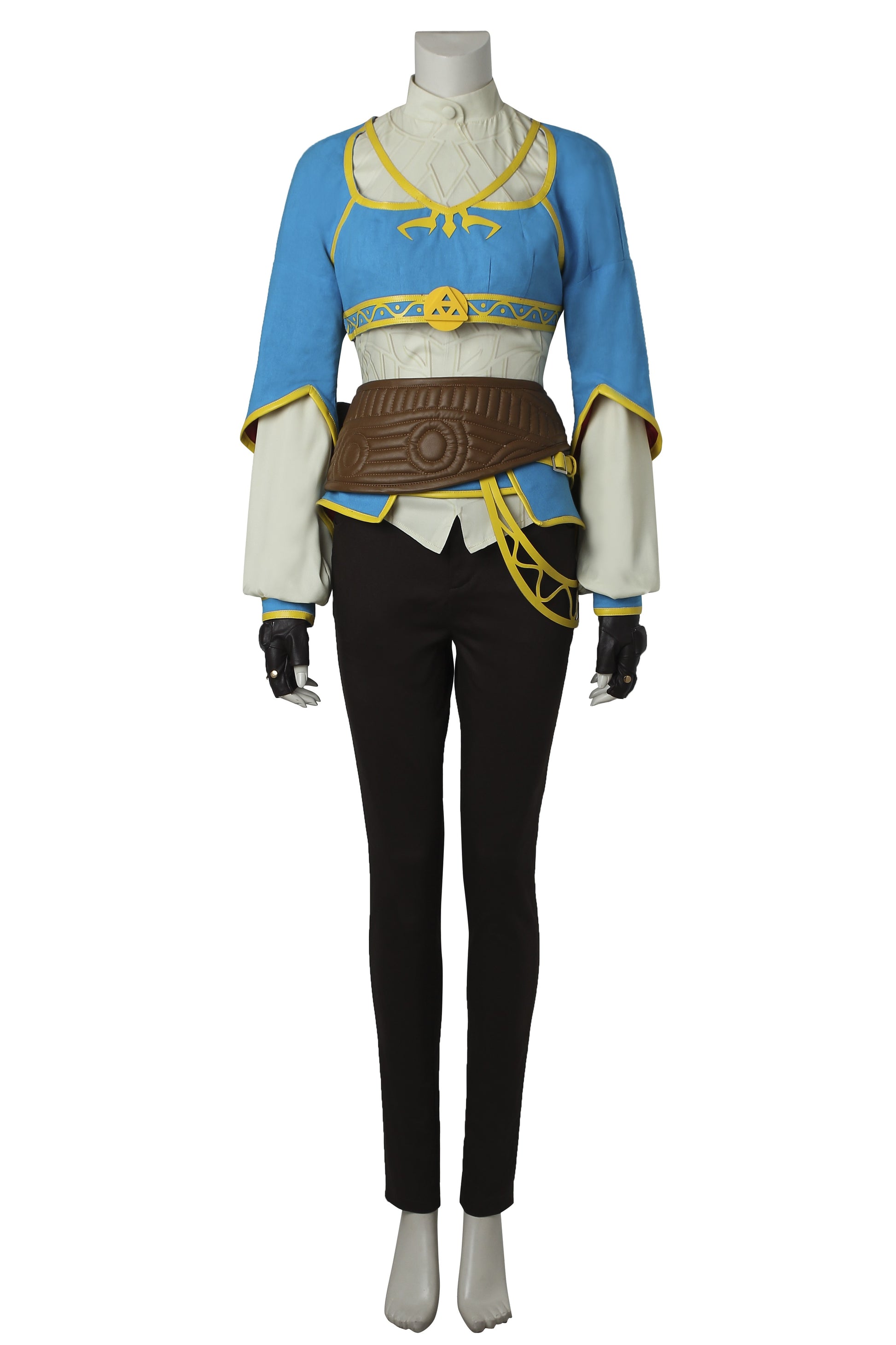Costume Cosplay de Princesse Zelda Tenue Bleue