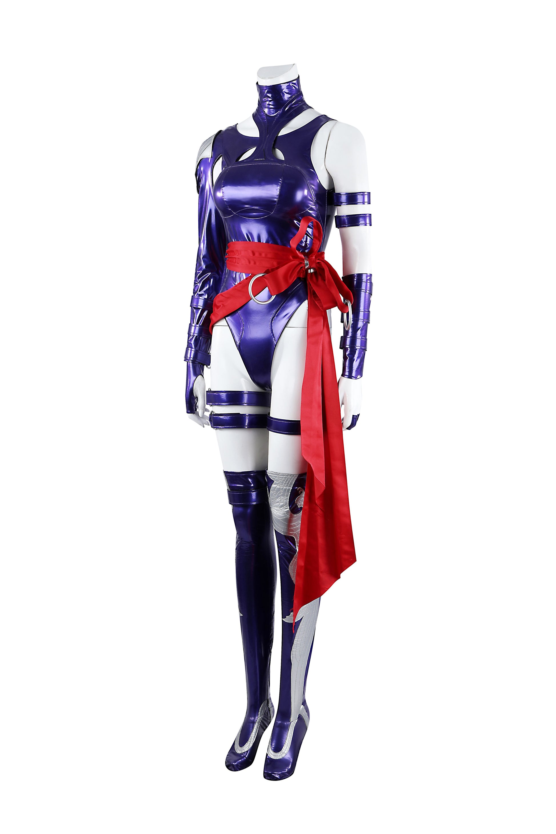 Psylocke Costume Cosplay Tenue Noire
