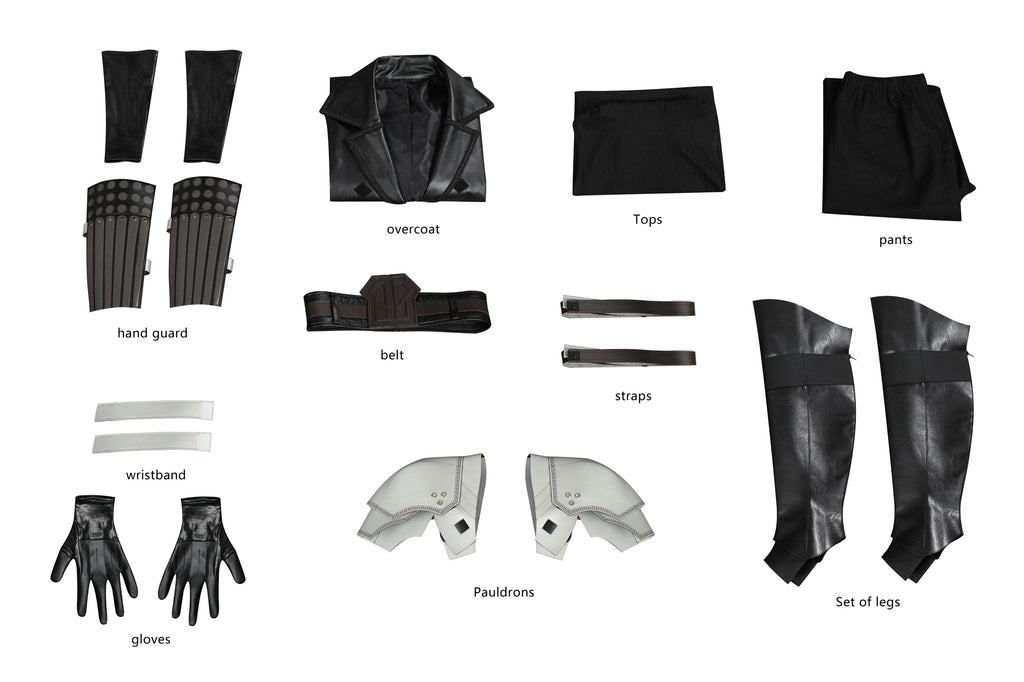 Costume de Cosplay du Jeune Sephiroth Ever Crisis