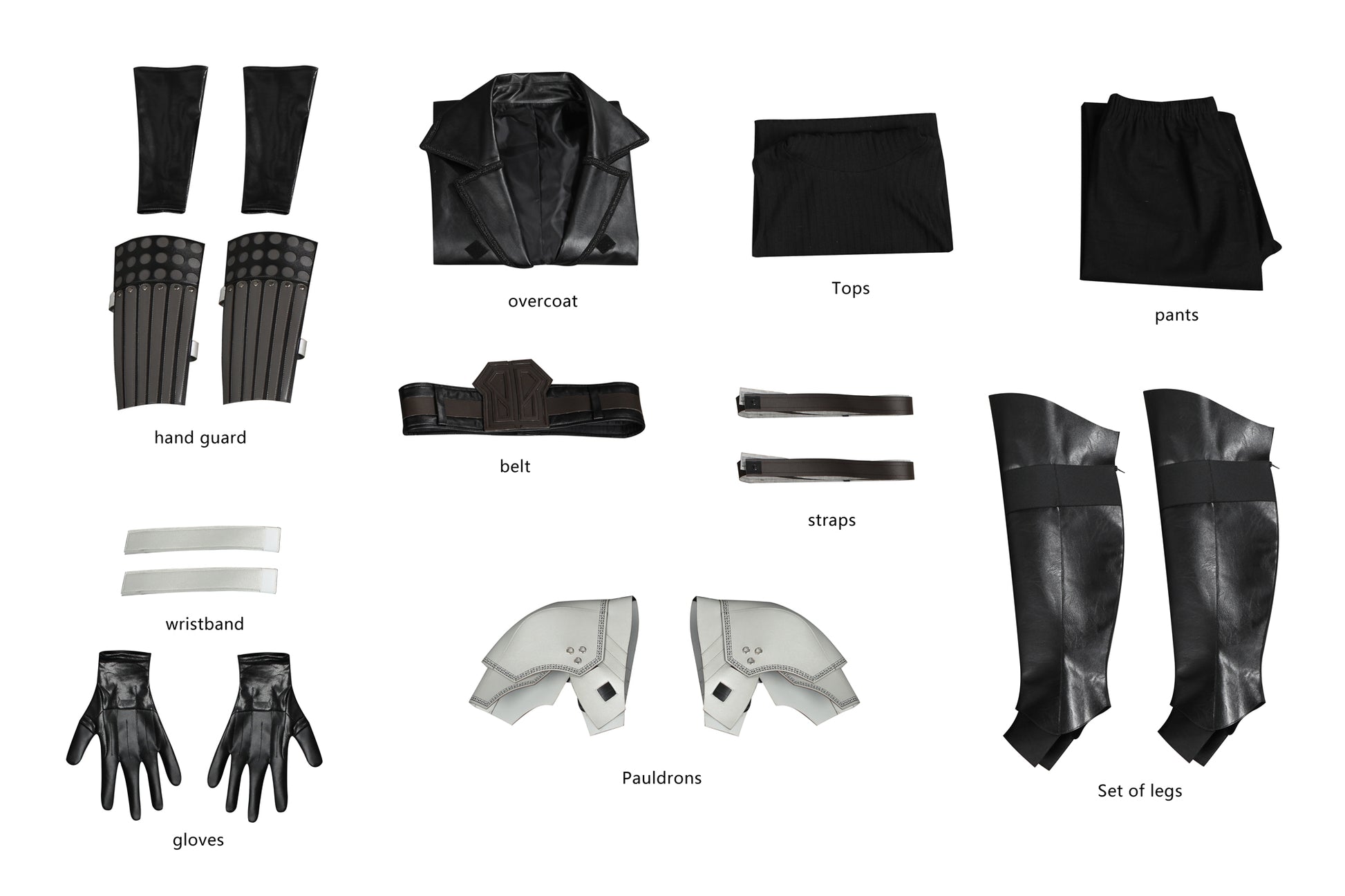 Costume de Cosplay du Jeune Sephiroth Ever Crisis