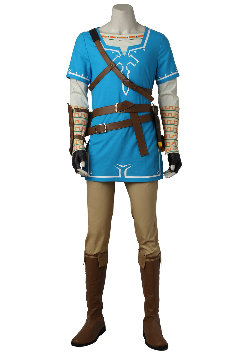Costume Cosplay de Link Tenue Bleue