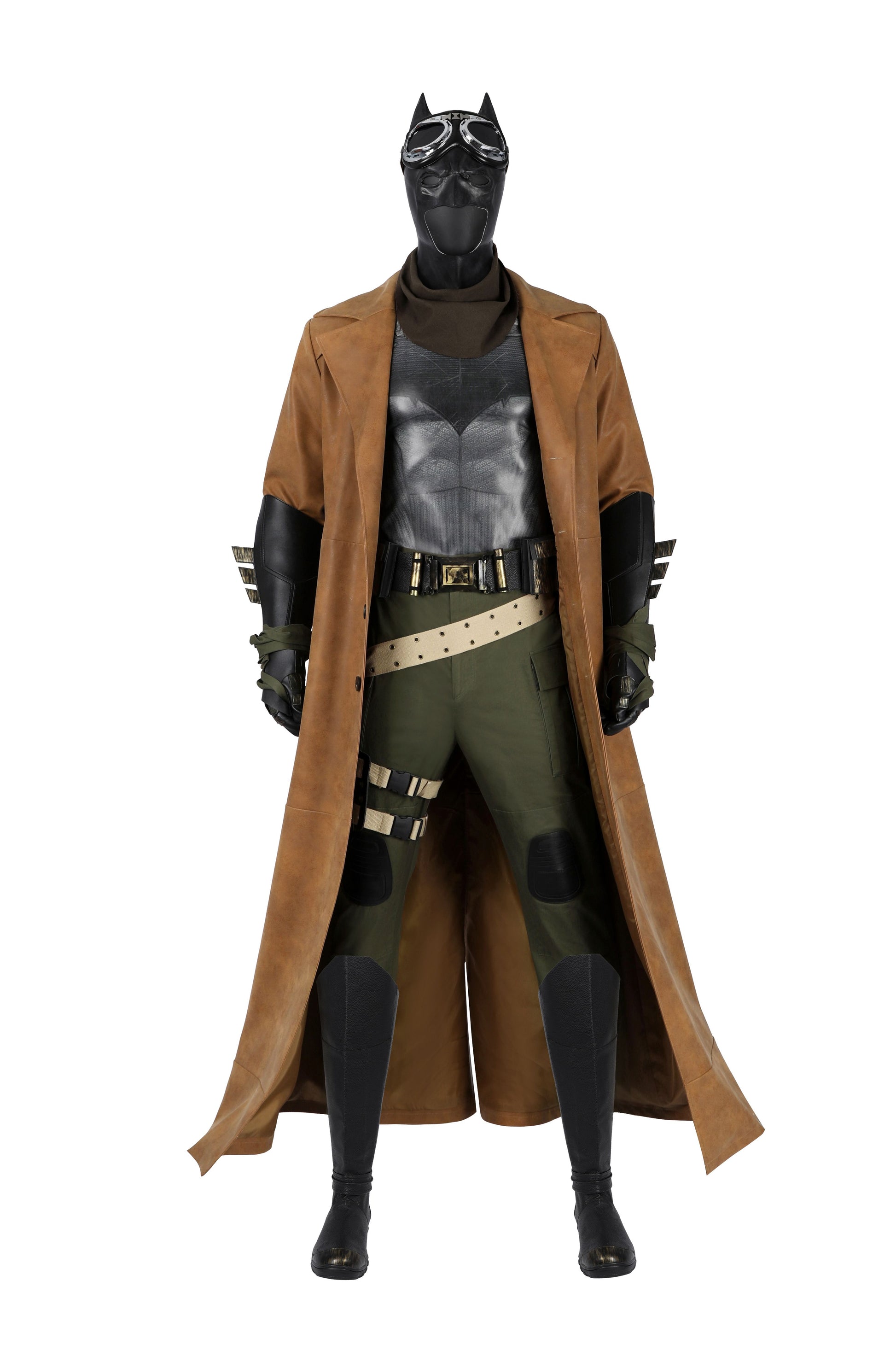 Costume de Cosplay Bruce Wayne Tenue Brune