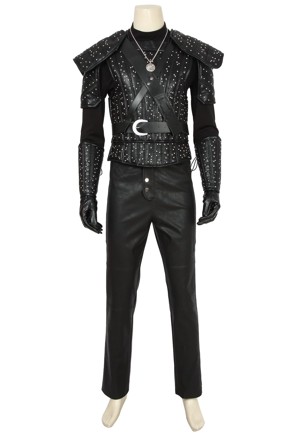 Costume de Cosplay de Geralt de Riv Tenue Noire