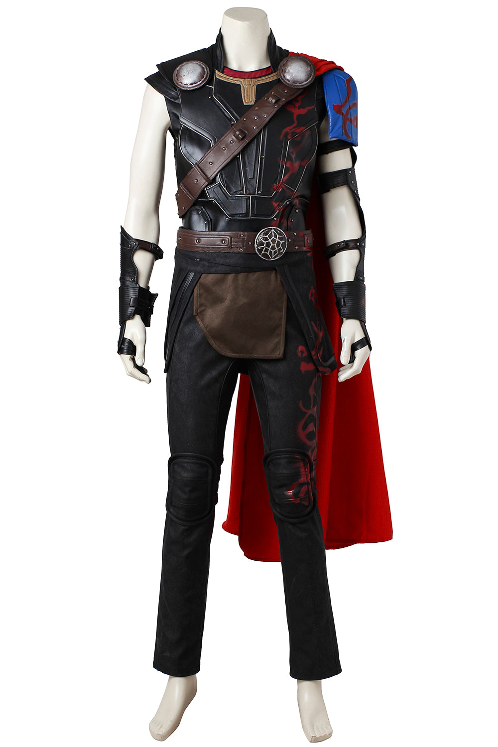 Costume De Cosplay Sans Manches De Thor