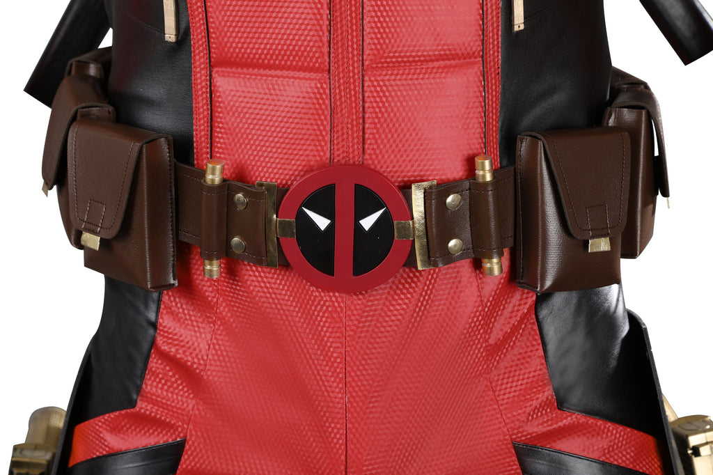Costume de cosplay de la tenue rouge de Wade Wilson