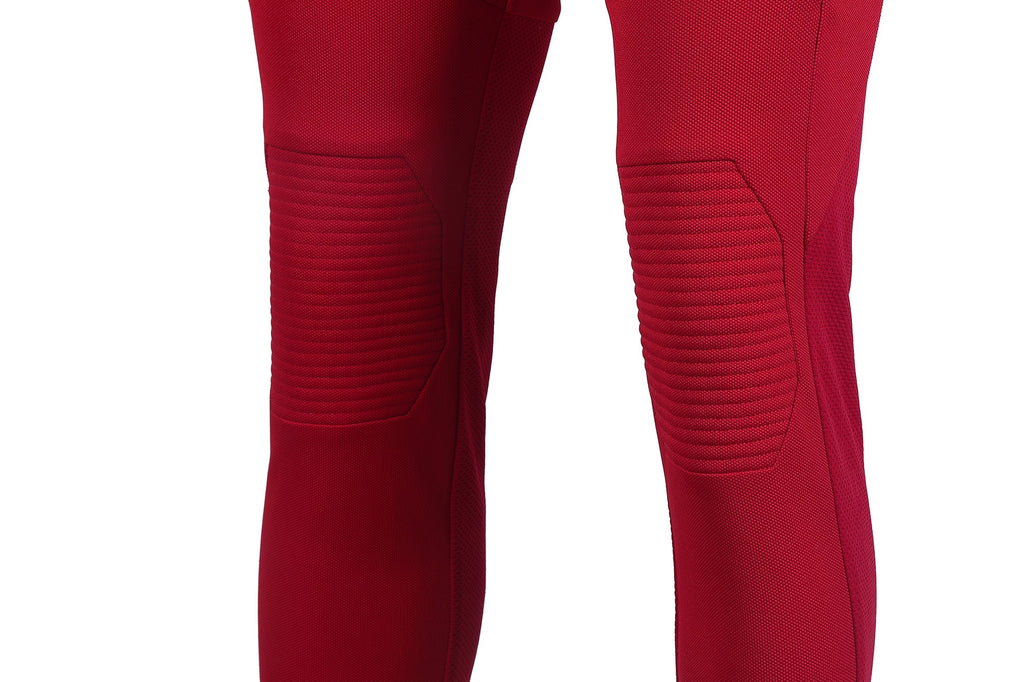 Costume Cosplay Flash Barry Allen Combinaison Intégrale Du Coureur Éclair