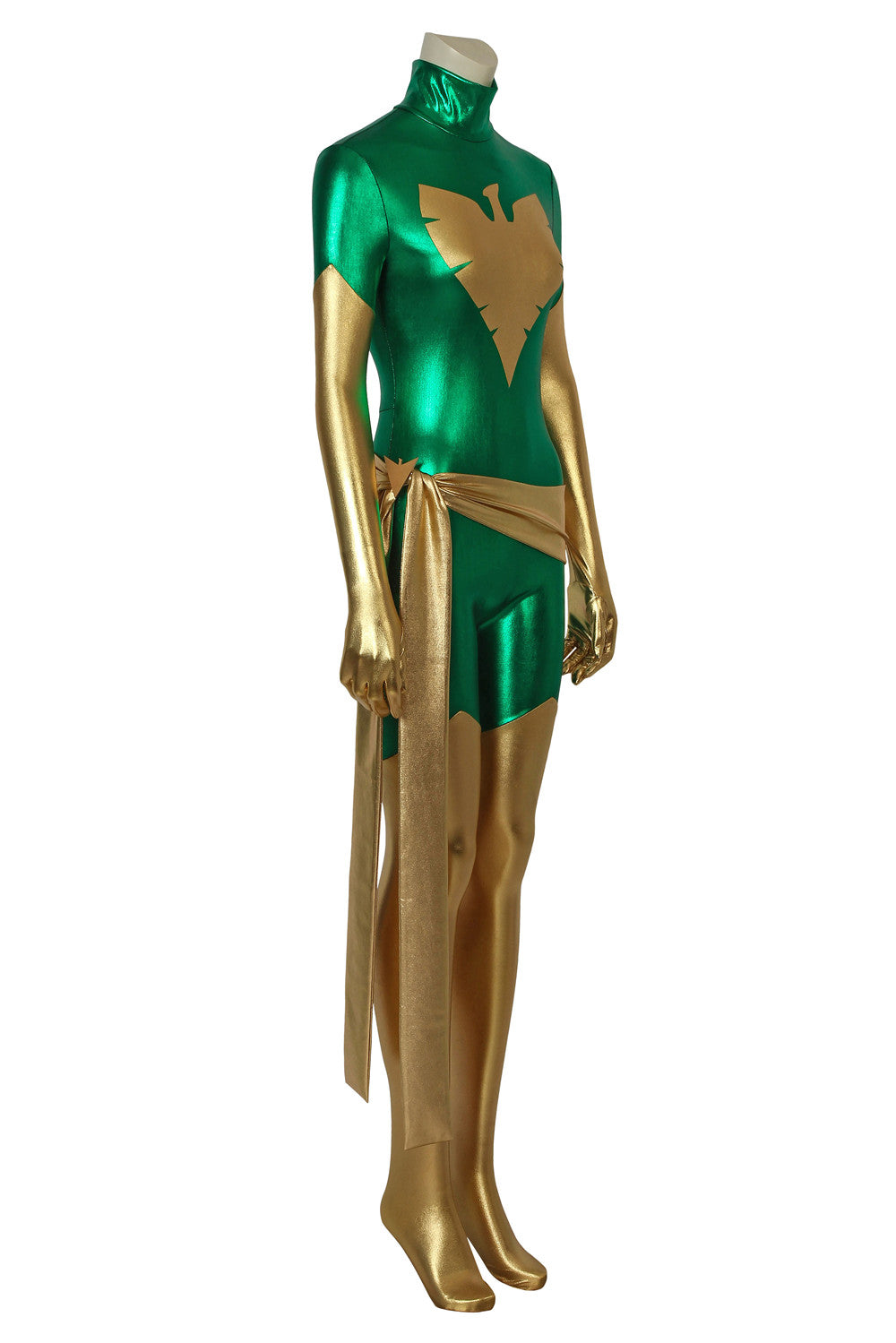 Costume de Cosplay Combinaison Verte de Jean Grey