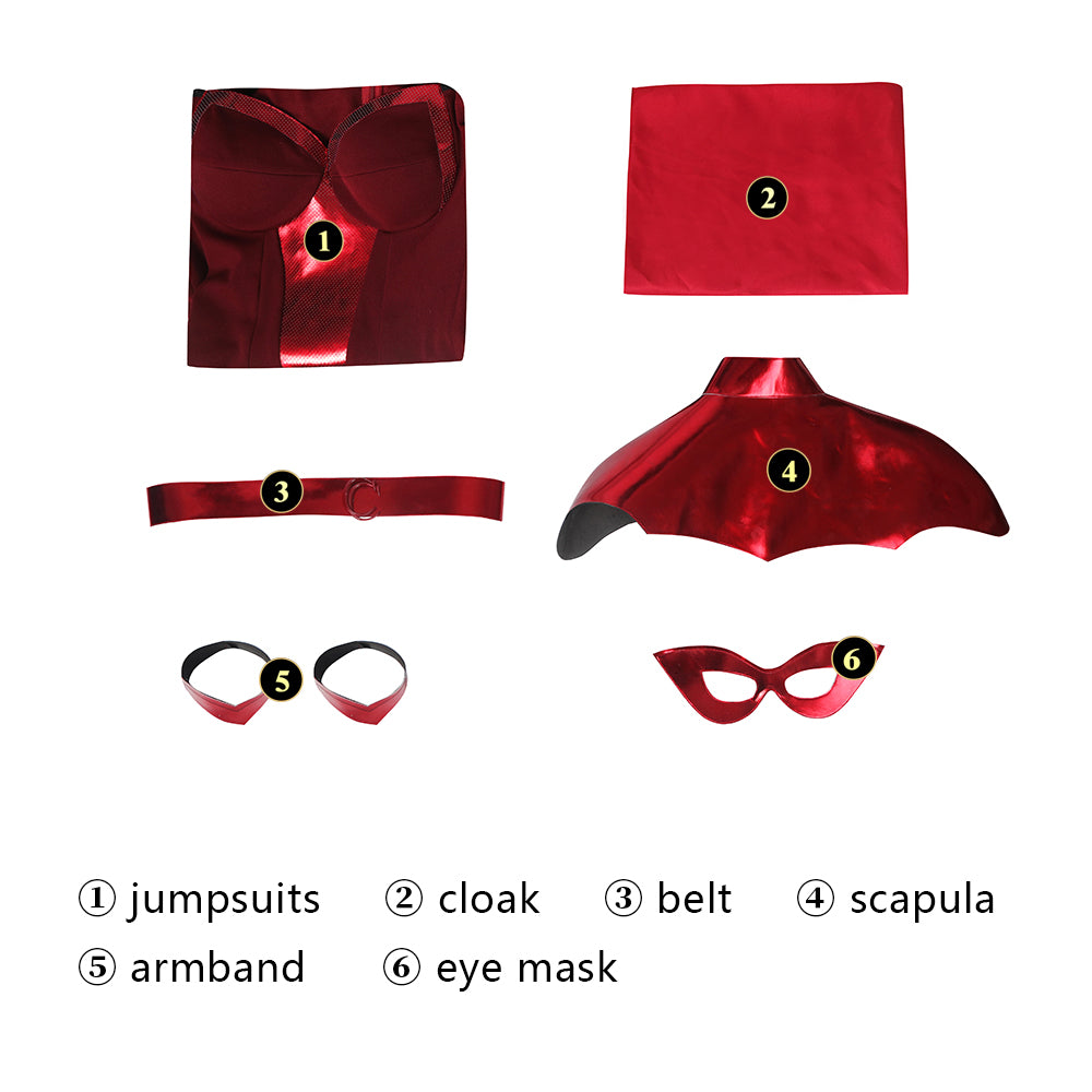 Costume de Cosplay de Crimson Countess