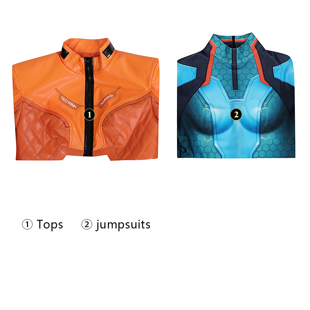 Costume de Cosplay Combinaison Juno
