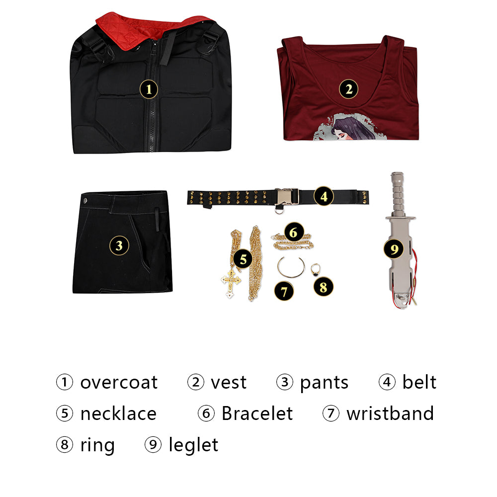 Costume de Cosplay Jackie Welles