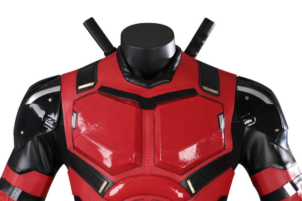 Costume de cosplay de la tenue rouge de Wade Wilson