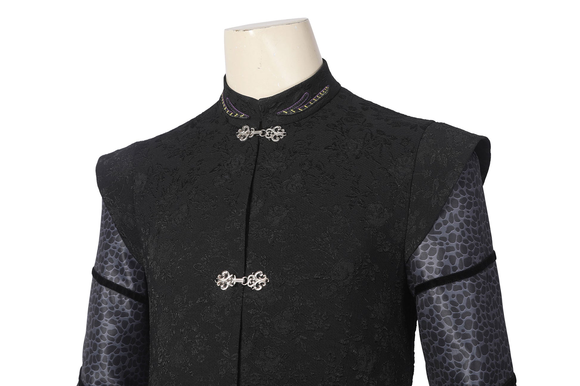 Costume De Cosplay Daemon Targaryen Tenue Noire