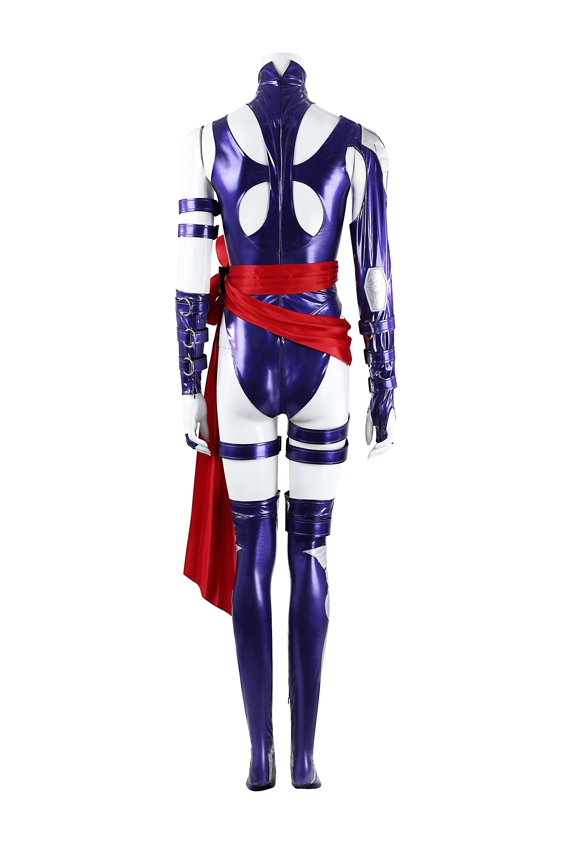 Psylocke Costume Cosplay Tenue Noire