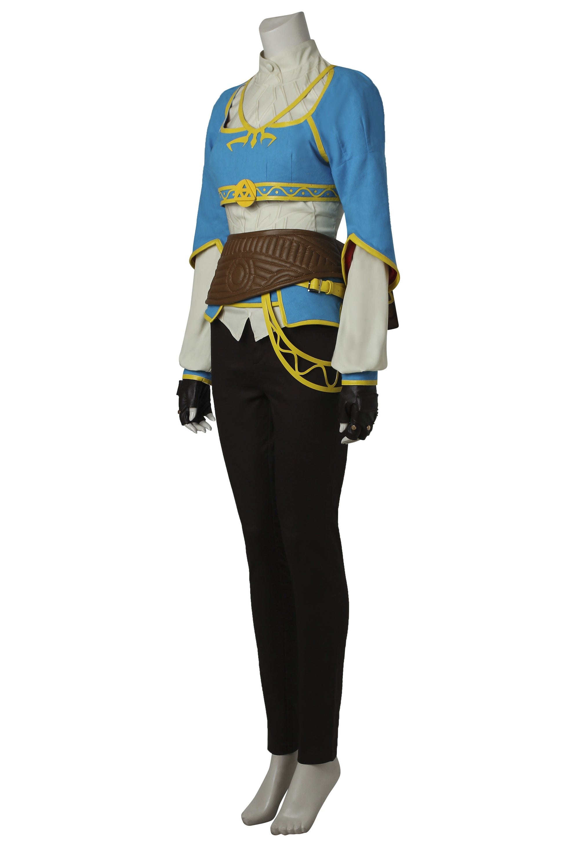 Costume Cosplay de Princesse Zelda Tenue Bleue