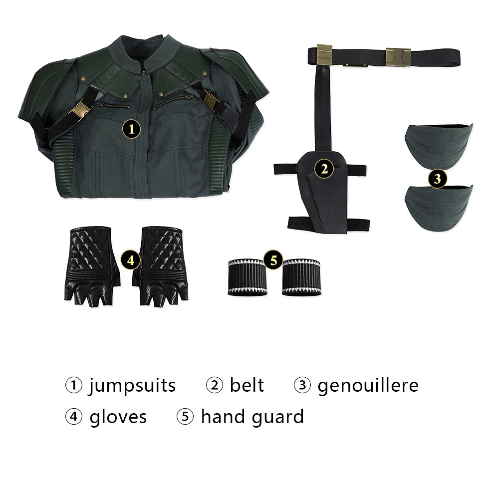 Costume de Cosplay Tenue de Yelena Belova