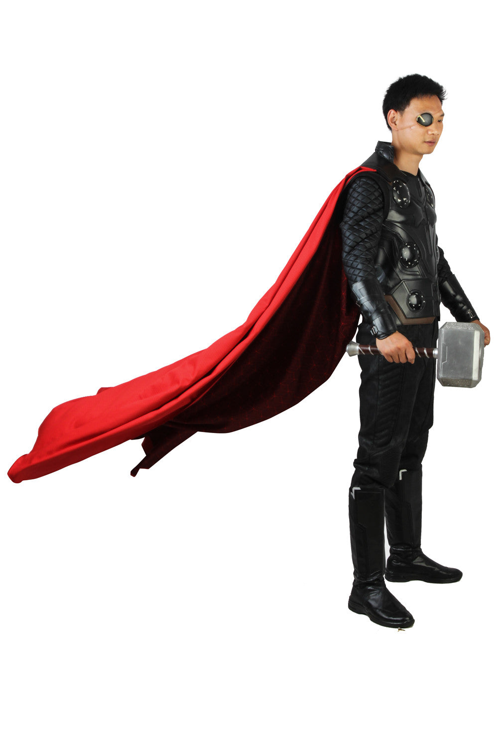 Costume de Cosplay Tenue Noire de Thor