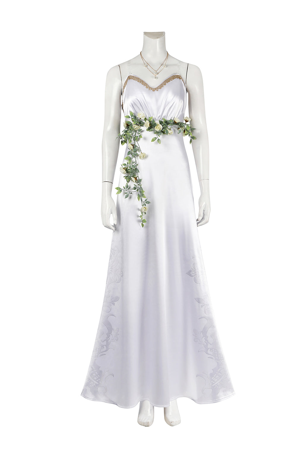 Costume de Cosplay de la Robe d'Aerith au Gold Saucer