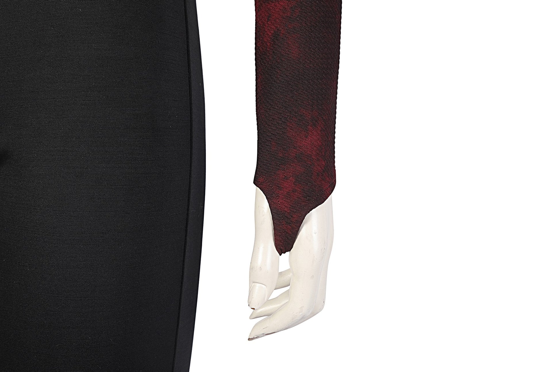Costume Cosplay Sorcière Rouge Tenue Sombre De Wanda Maximoff