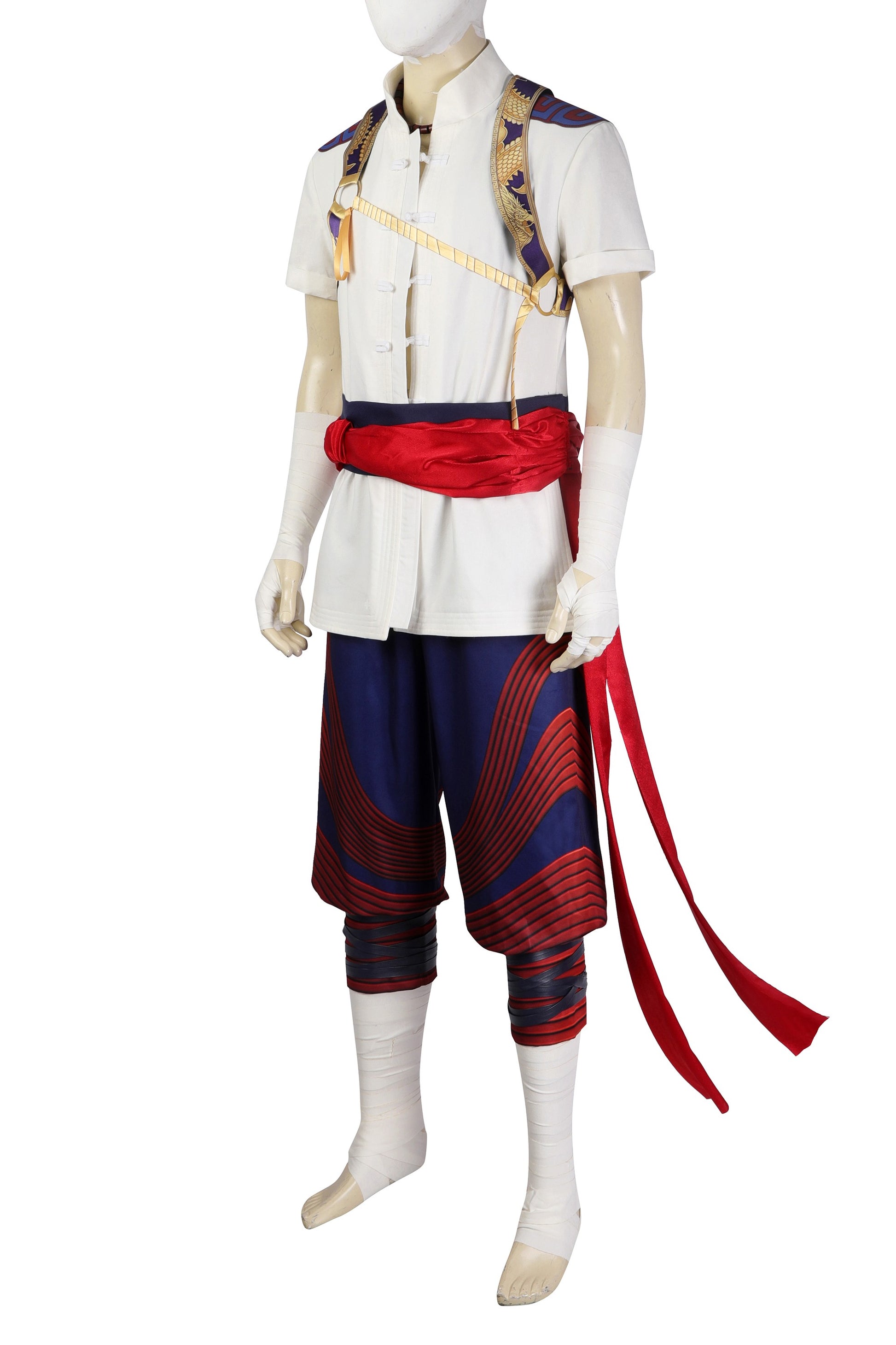 Costume de cosplay de Liu Kang