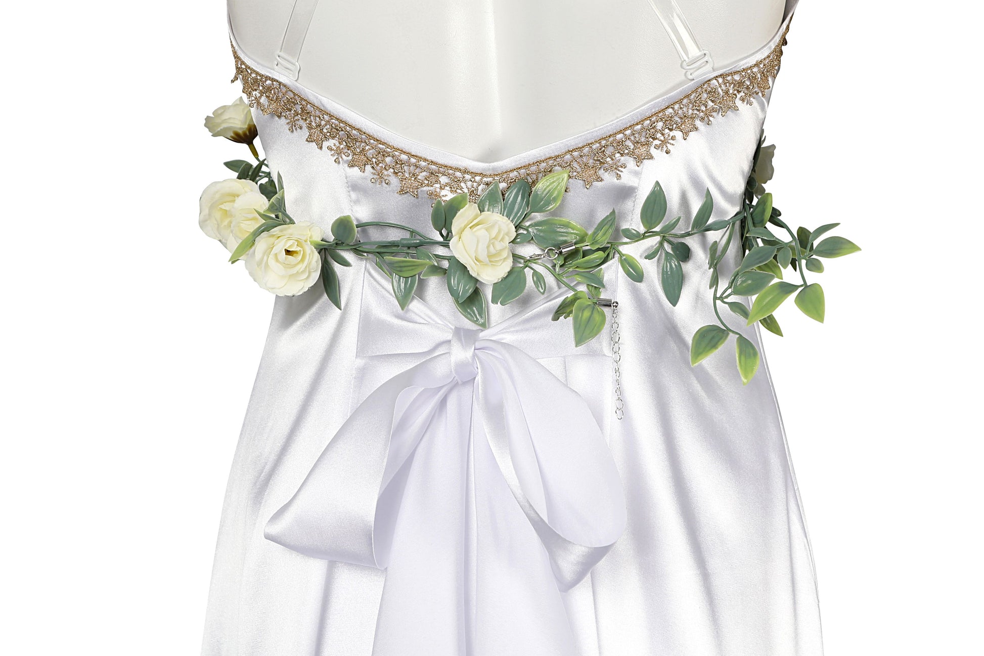 Costume de Cosplay de la Robe d'Aerith au Gold Saucer