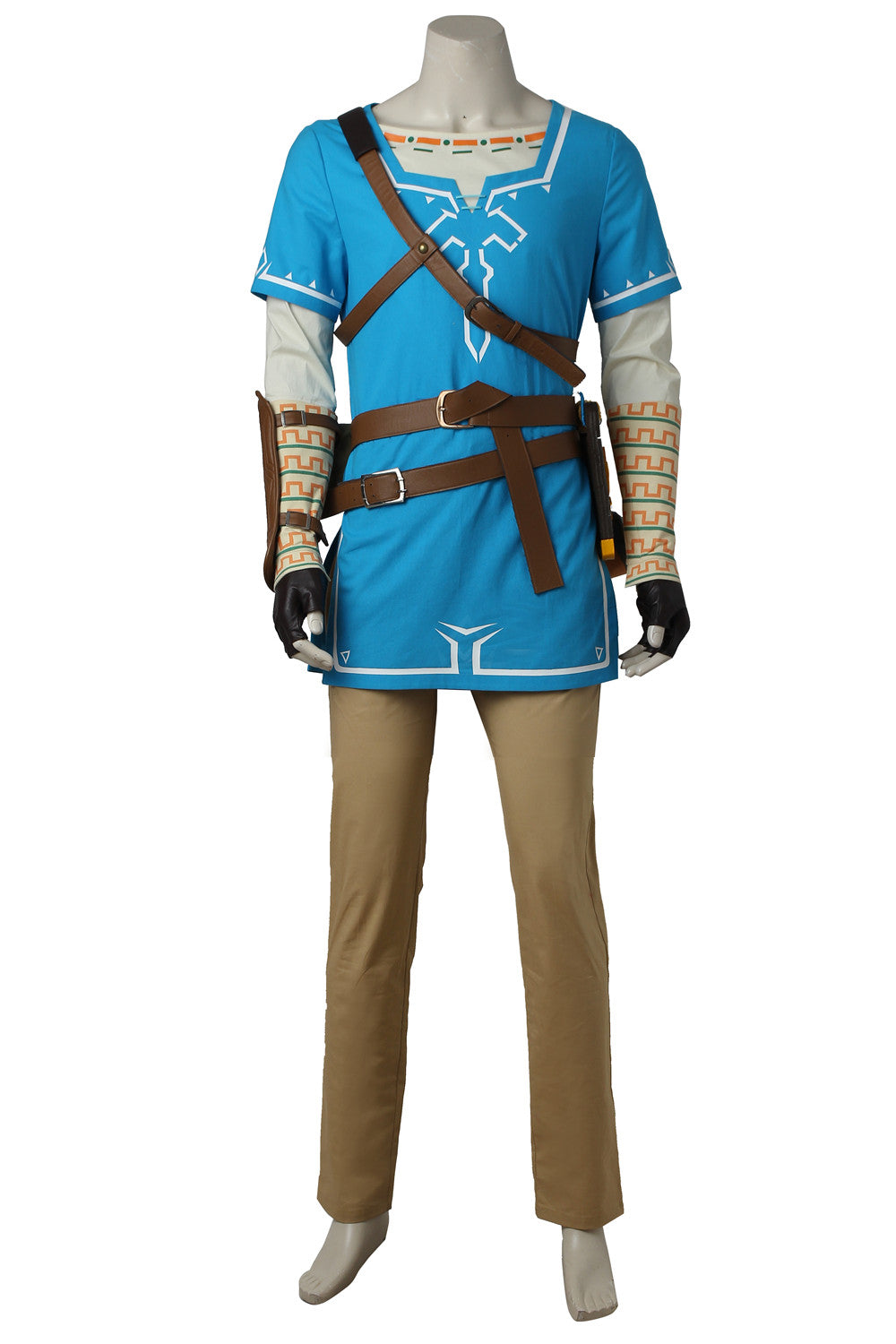 Costume Cosplay de Link Tenue Bleue