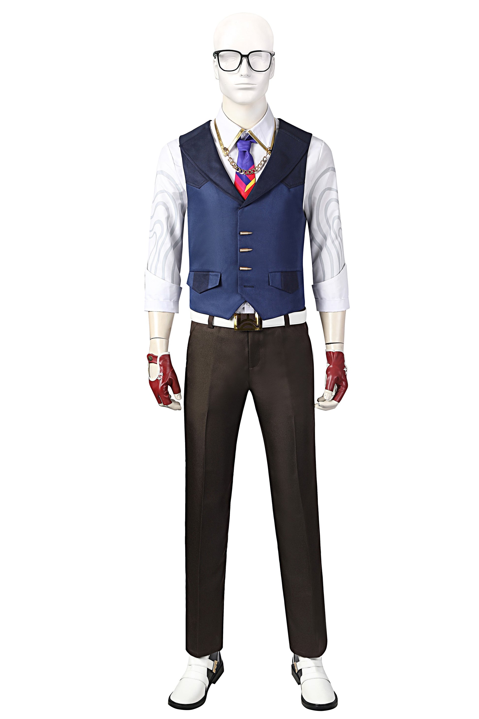 Costume Cosplay Chamber De Valorant Tenue Complète Du Gentleman Armurier