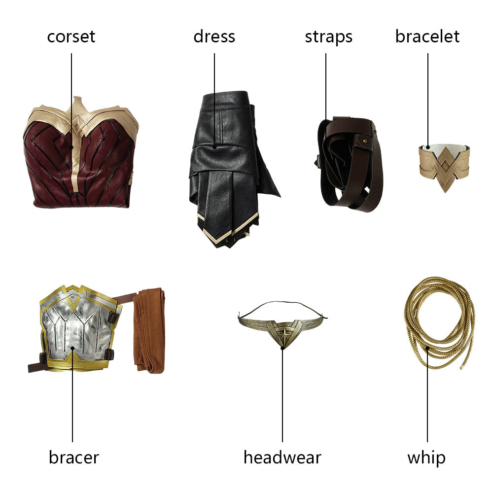 Costume Cosplay De Wonder Woman Diana Prince