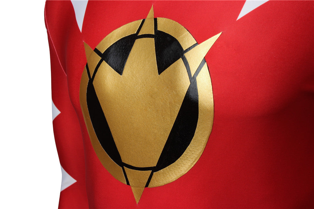 Costume Cosplay Du Ranger Rouge Power Rangers Dino Force