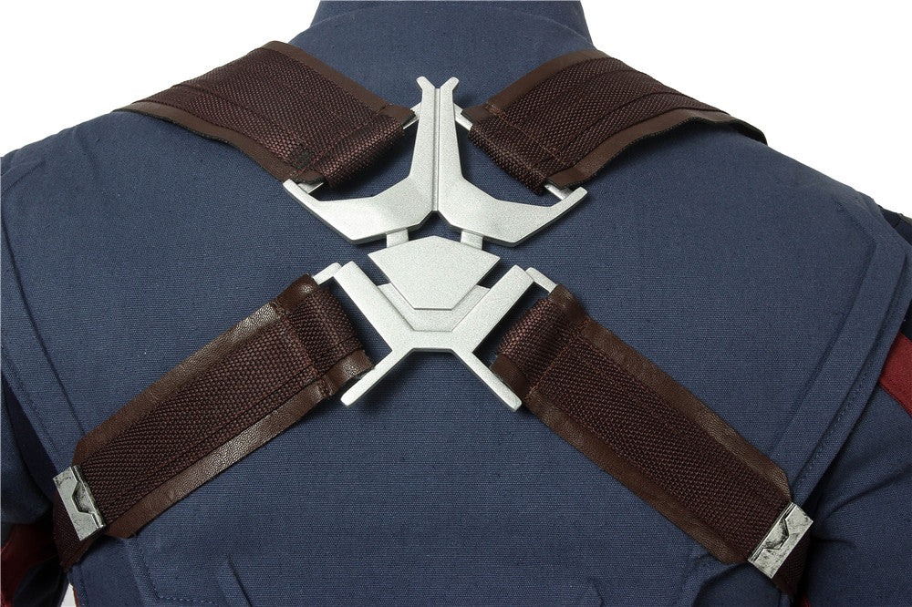 Costume Cosplay Captain America Steve Rogers Les Avengers